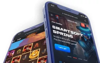 LuckyHunter Casino App Screenshot